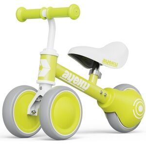 Lime and White Kids Balance Bike